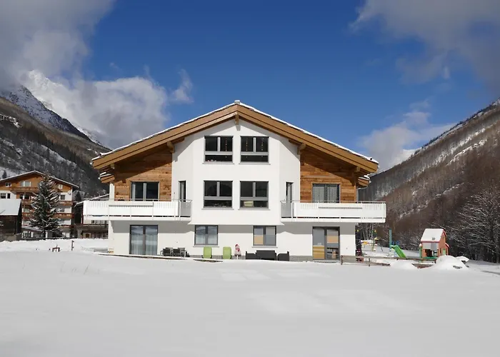 Nicht Daheim Und Doch Zuhause Apartment Saas-Grund