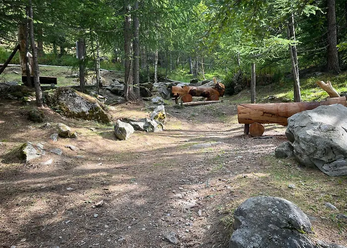 Nicht Daheim Und Doch Zuhause Apartment Saas-Grund